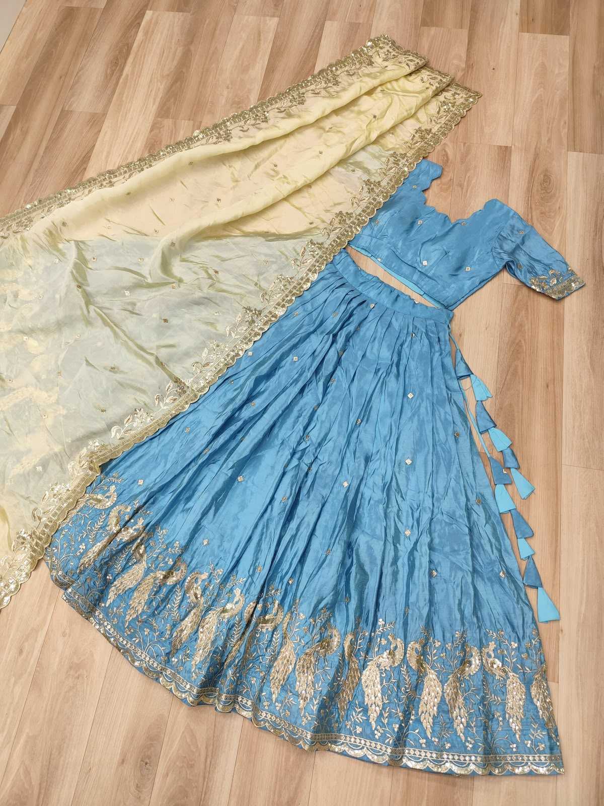 Crunchi Embroidered Lehenga