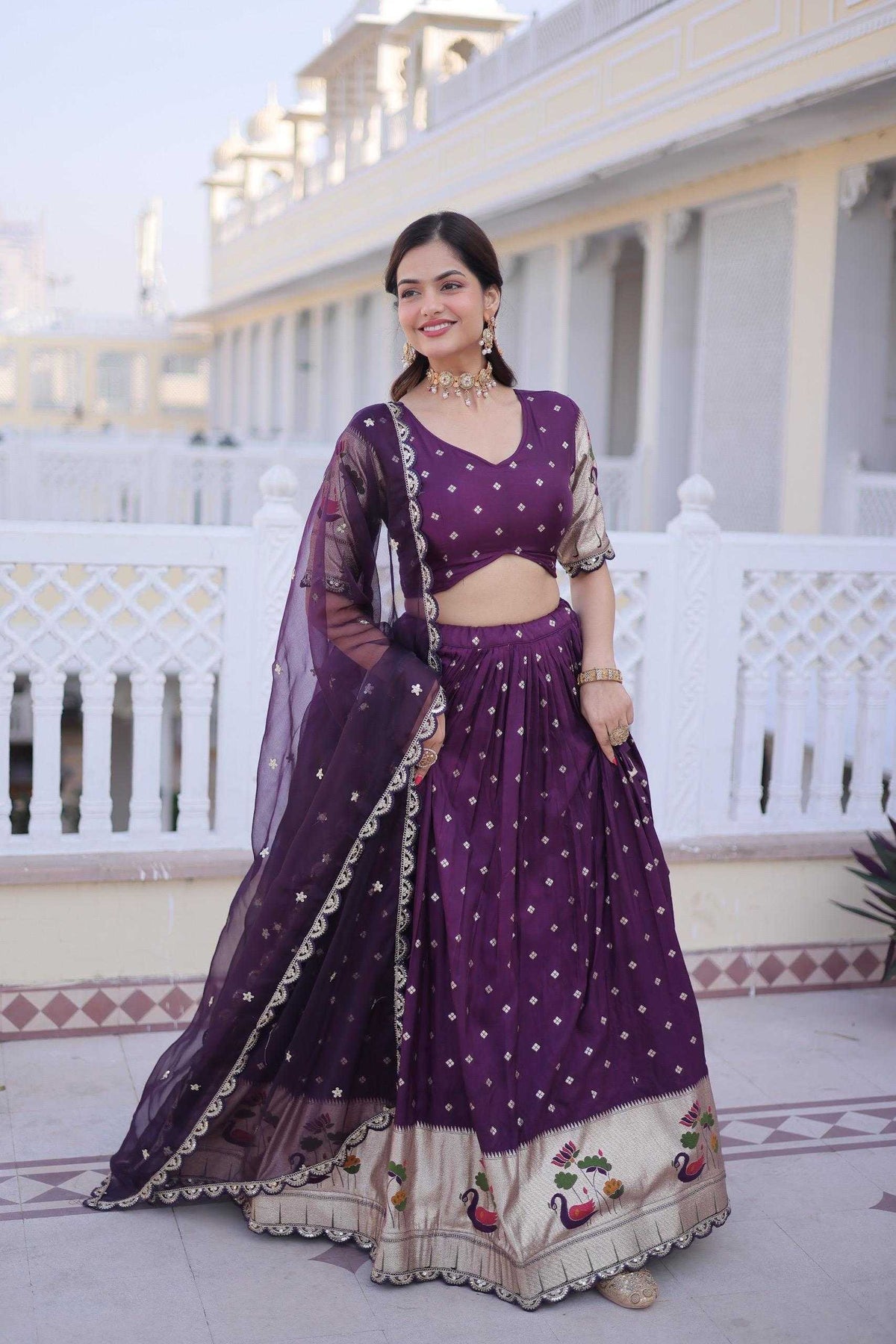Dola Silk Lehenga