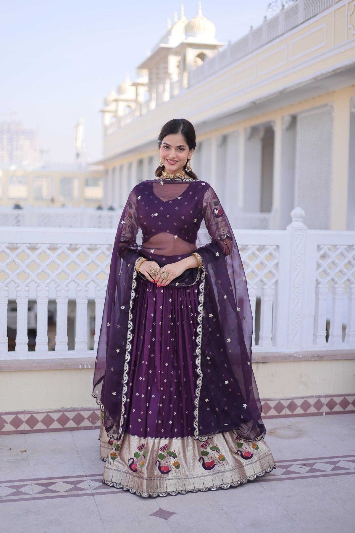Dola Silk Lehenga
