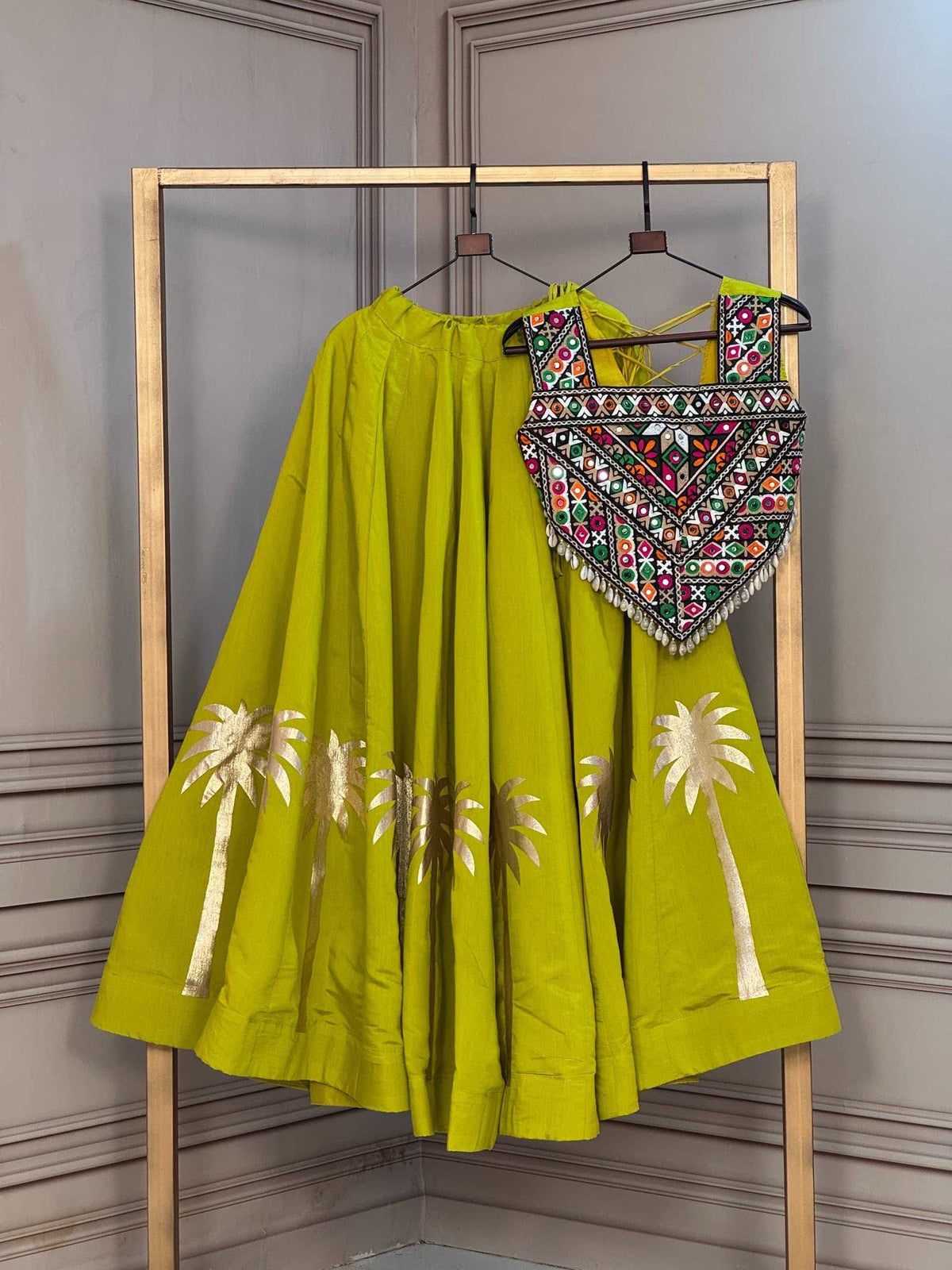 Heavy Roman Silk Designer Lehenga