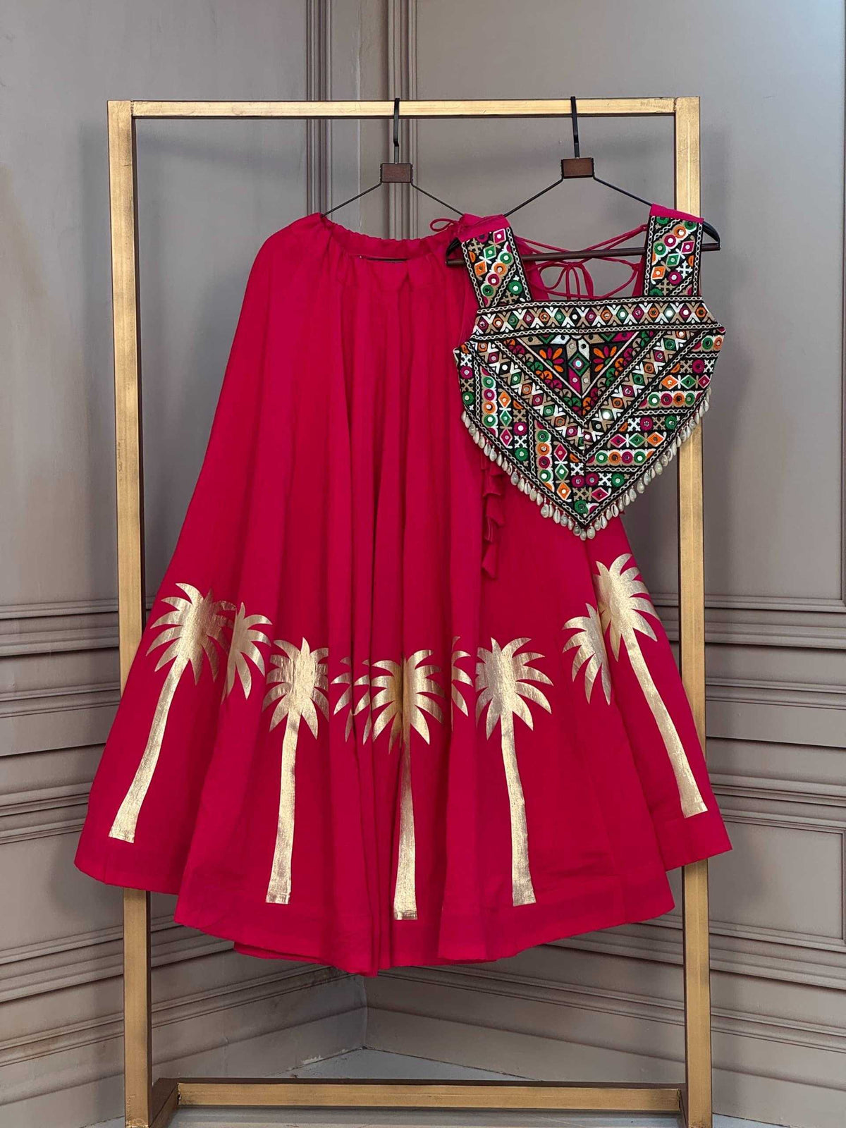 Heavy Roman Silk Designer Lehenga