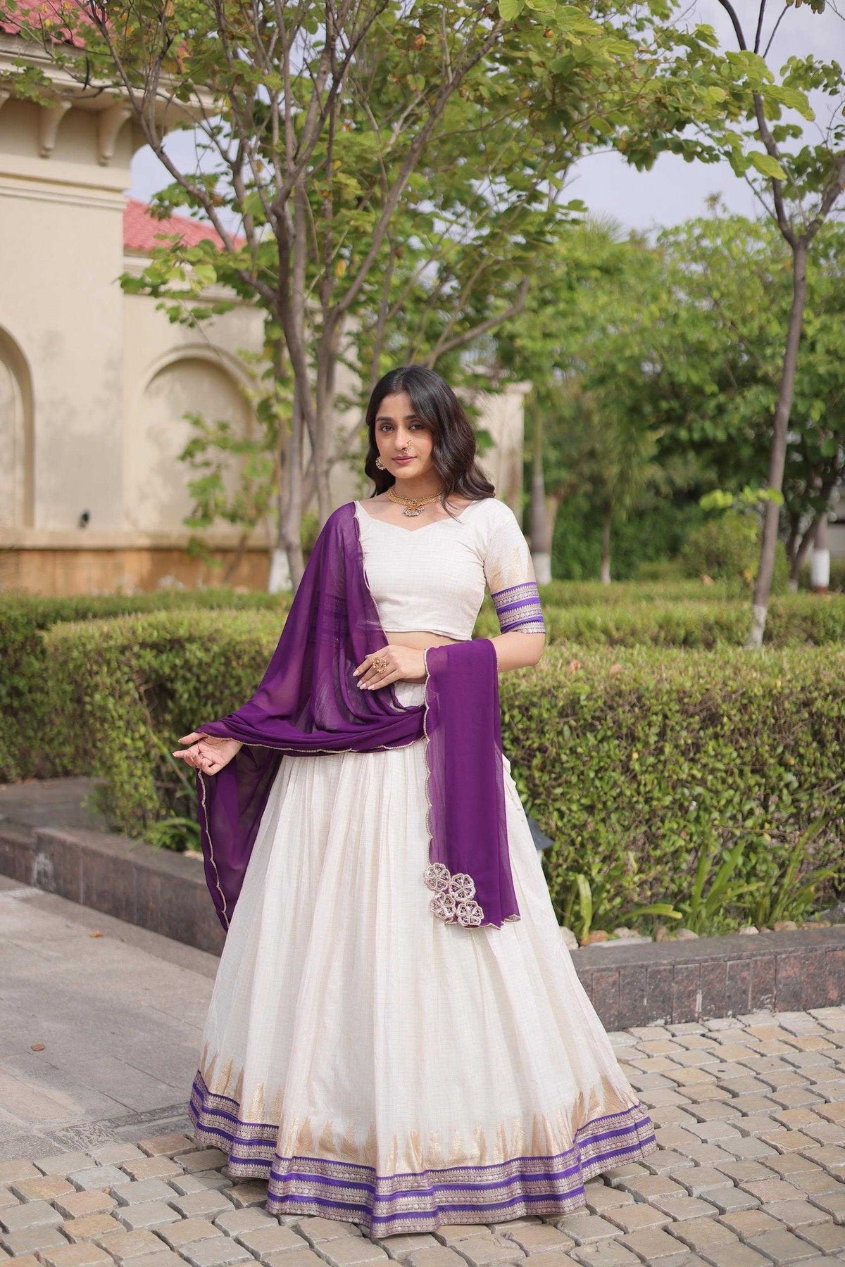 Viscose Traditional Lehenga