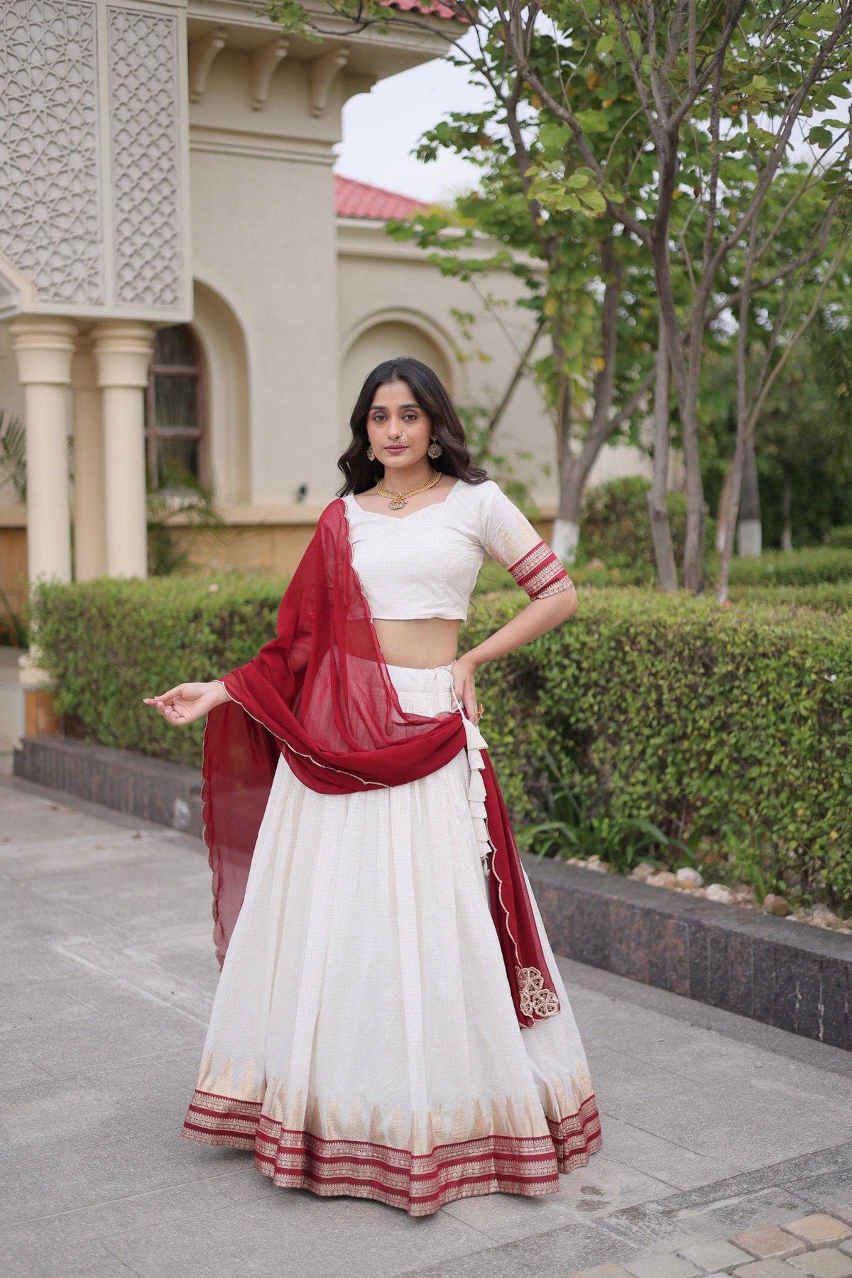 Viscose Traditional Lehenga