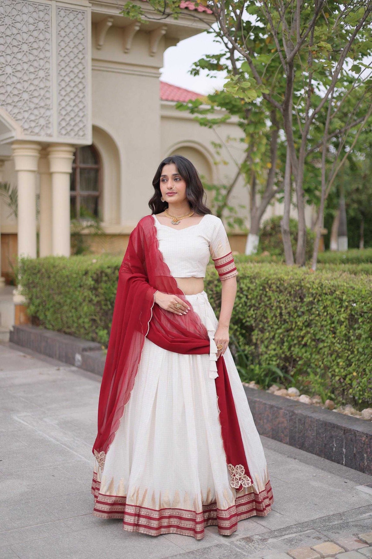 Viscose Traditional Lehenga