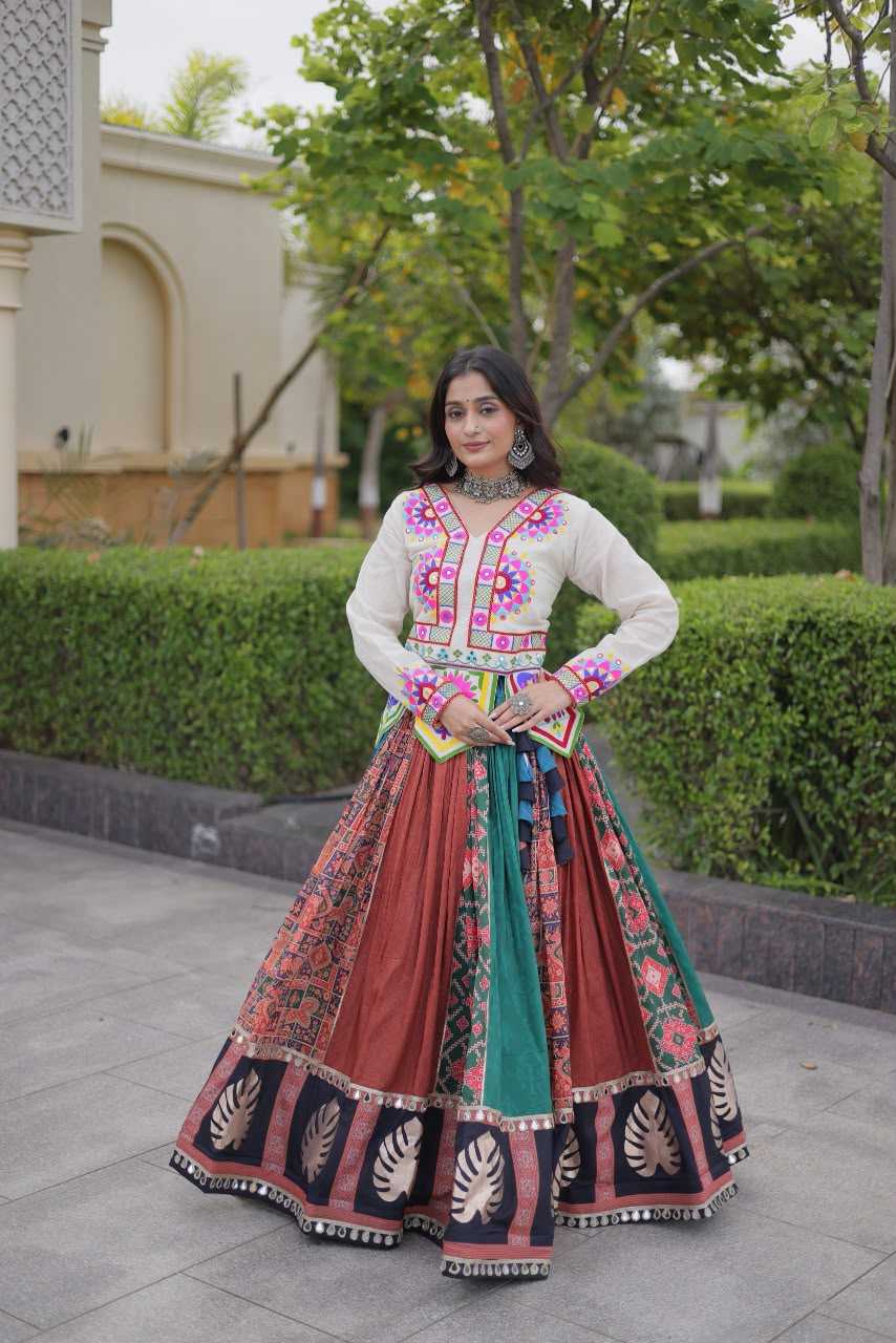 Cotton Printed Lehenga 7187
