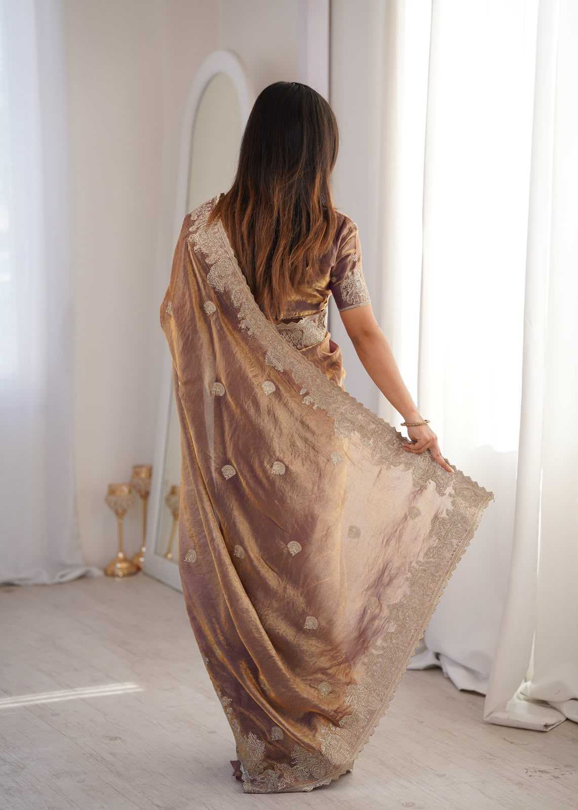 Crunchi Fancy Saree