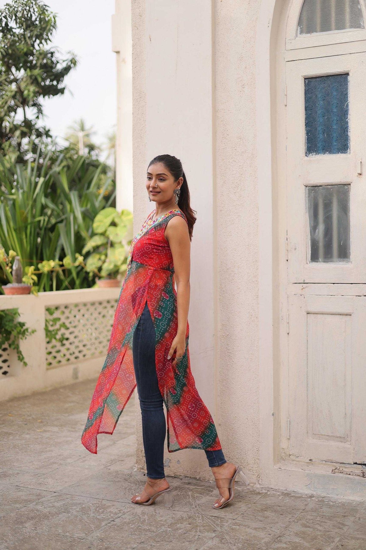 Georgette Printed Kurti