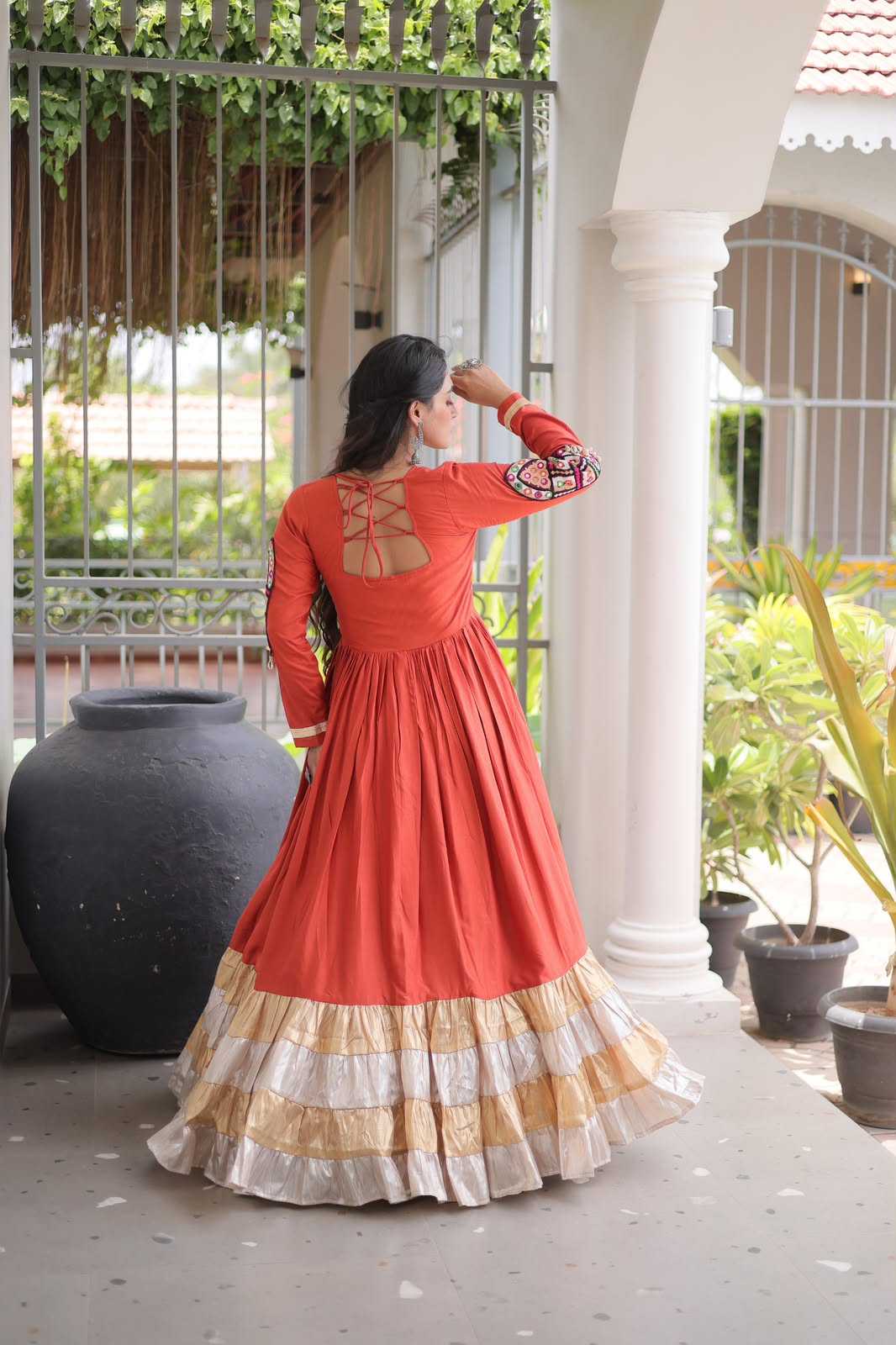 Rayon Party Gown