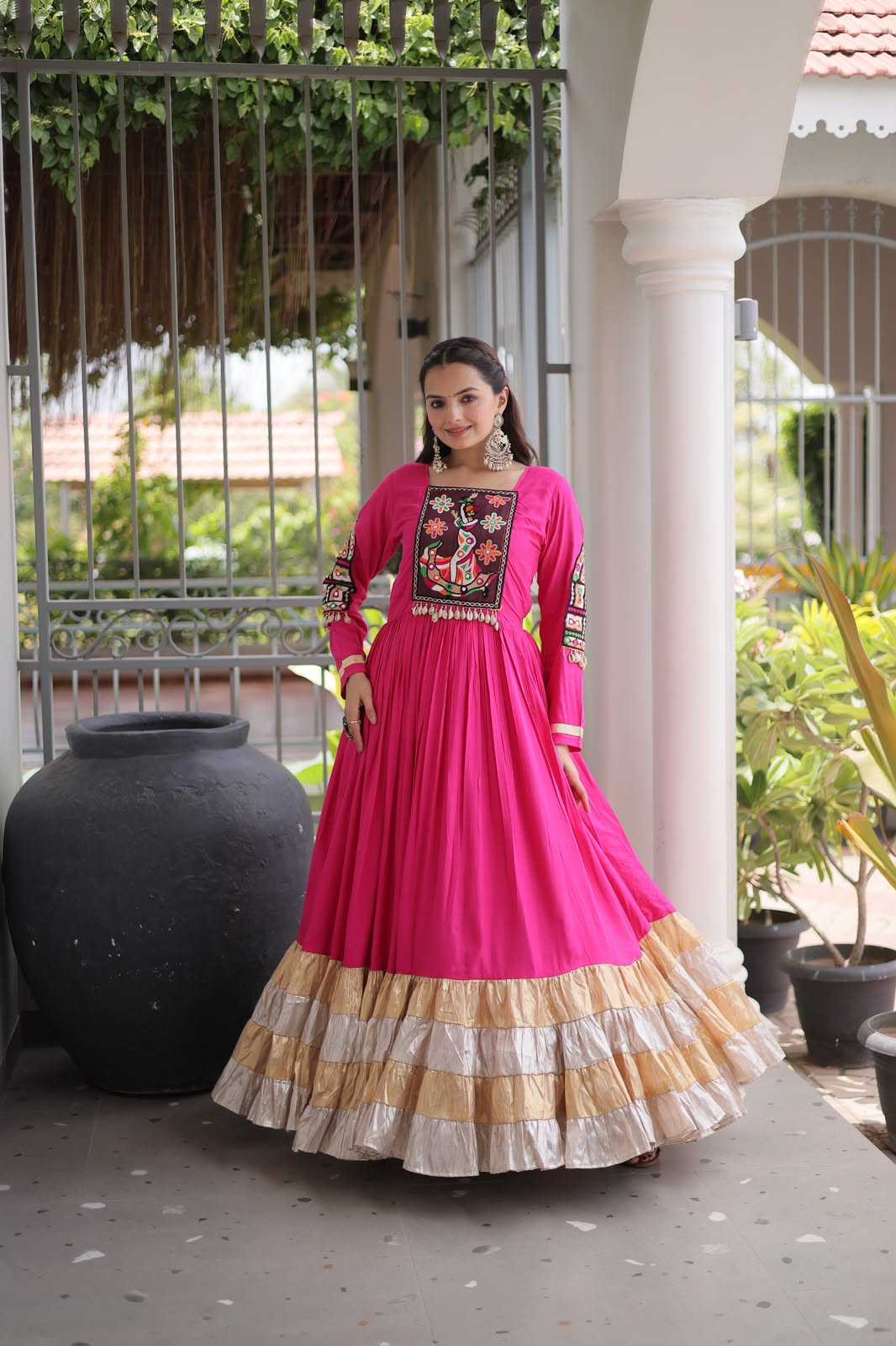 Rayon Party Gown