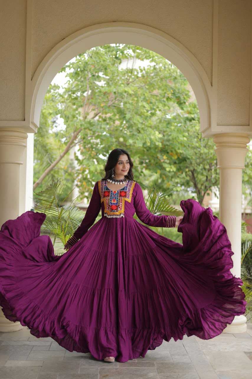 Rayon Fancy Gown