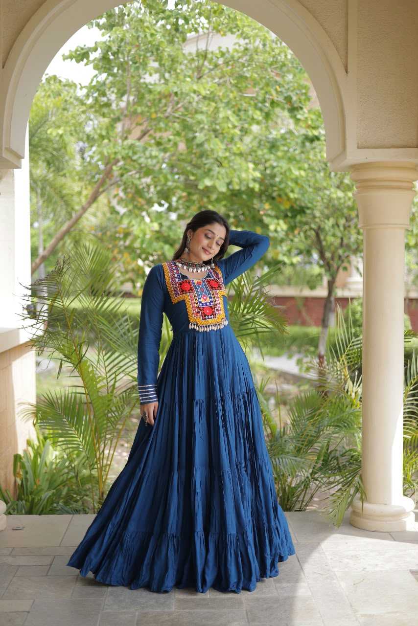 Rayon Fancy Gown