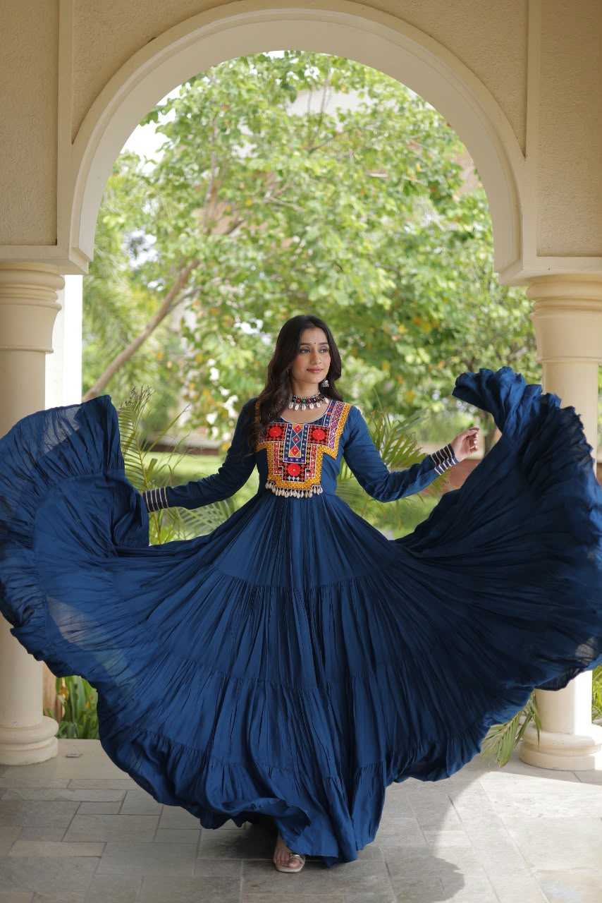 Rayon Fancy Gown