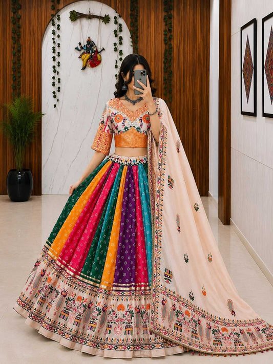 Cotton Printed Lehenga