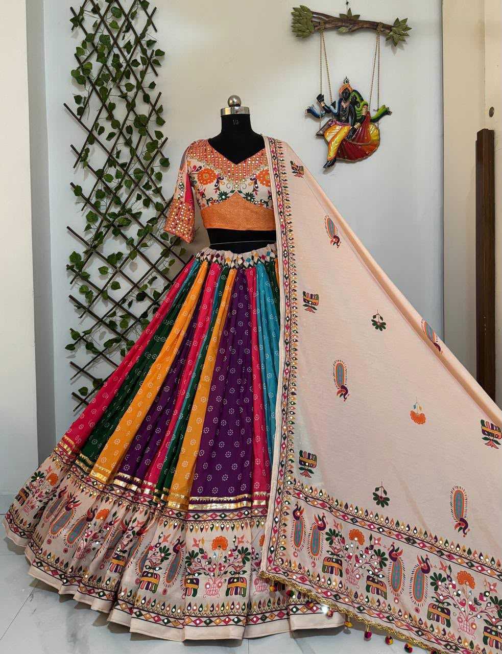 Cotton Printed Lehenga