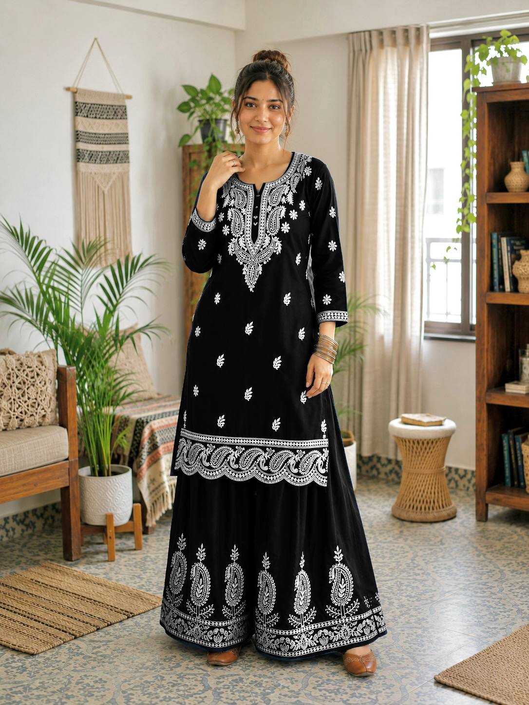 Crepe Silk Party Wear Kurti
