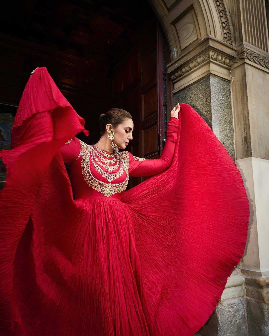 Premium Silk Embroidery Gown
