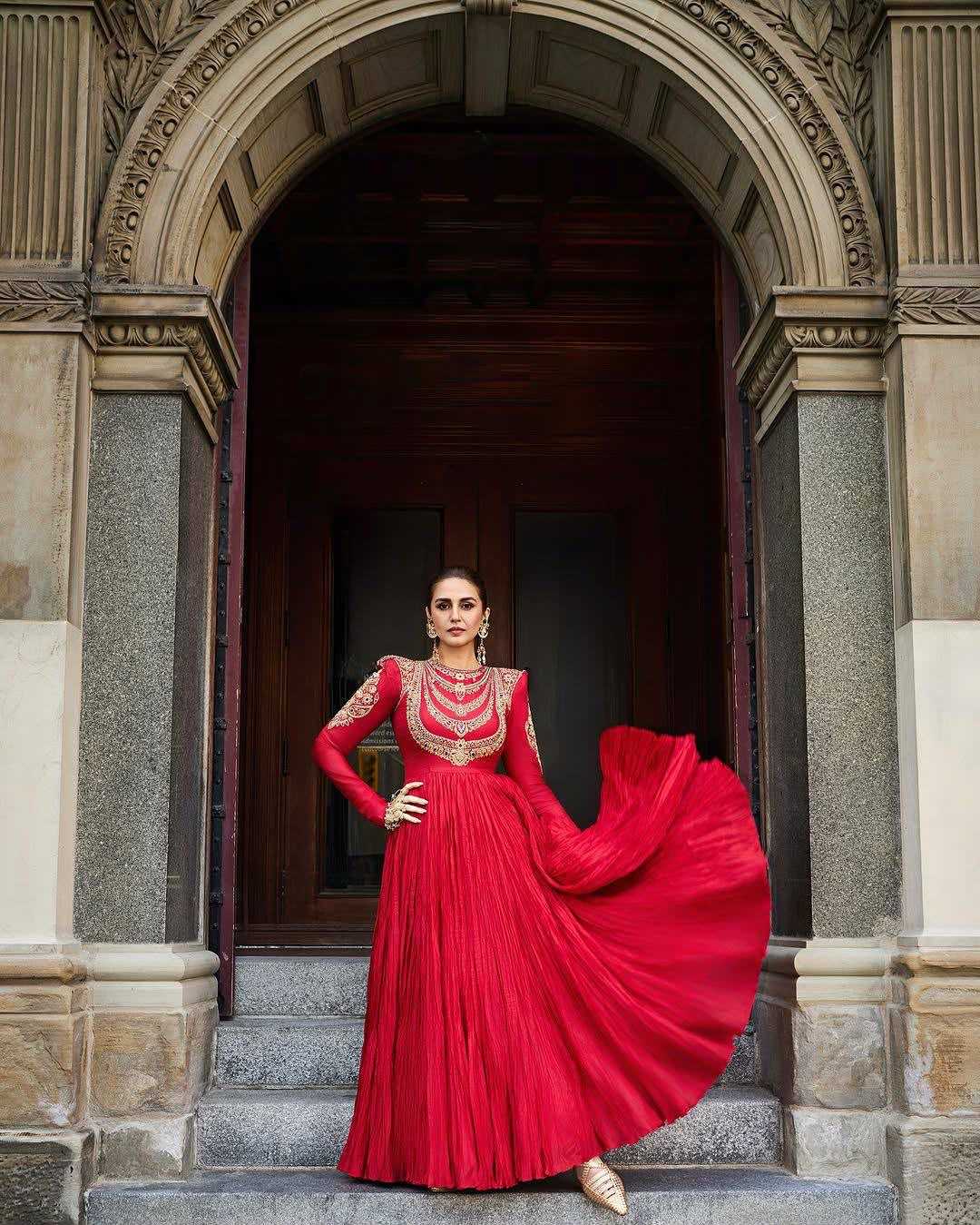 Premium Silk Embroidery Gown