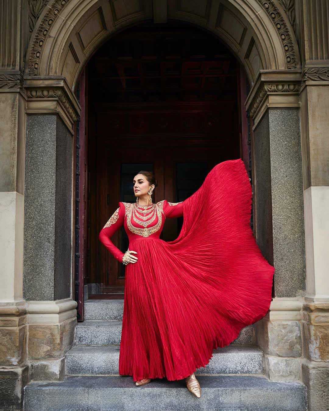 Premium Silk Embroidery Gown