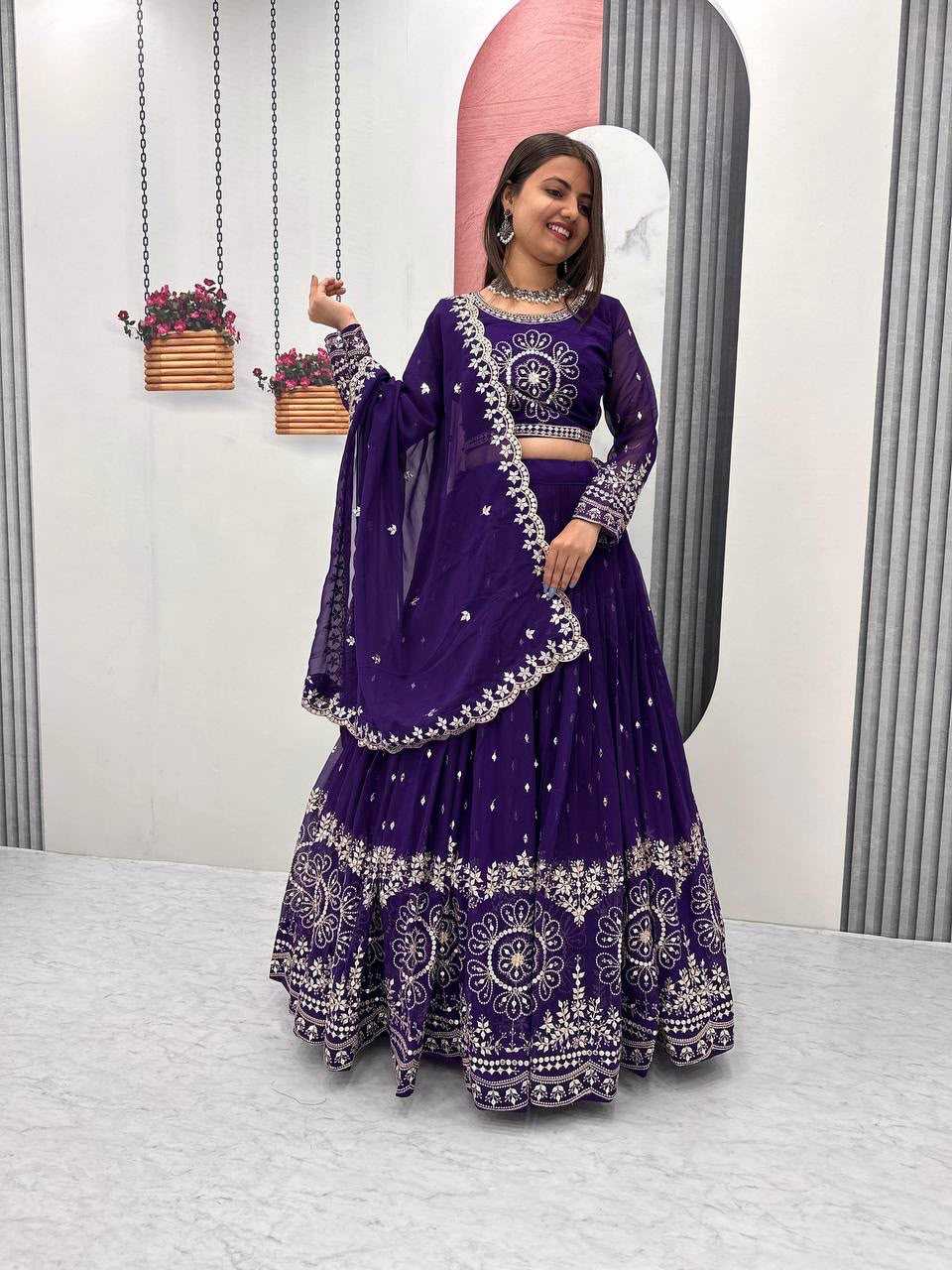 Embroidered Lehenga