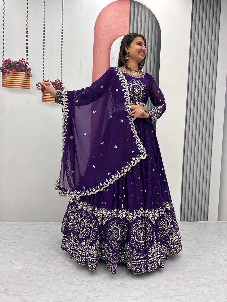 Embroidered Lehenga