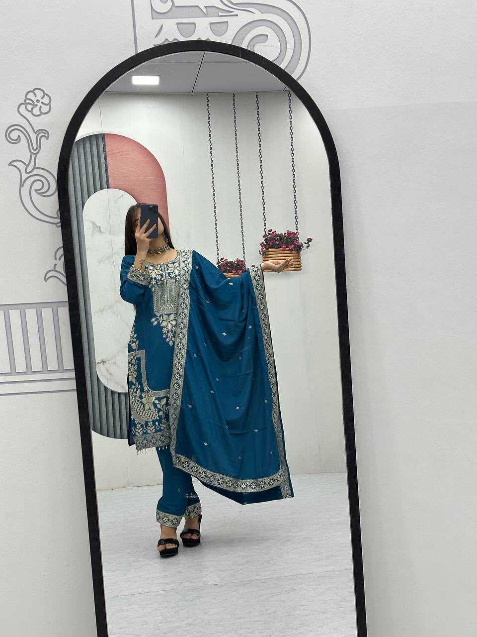 Embroidery Suit