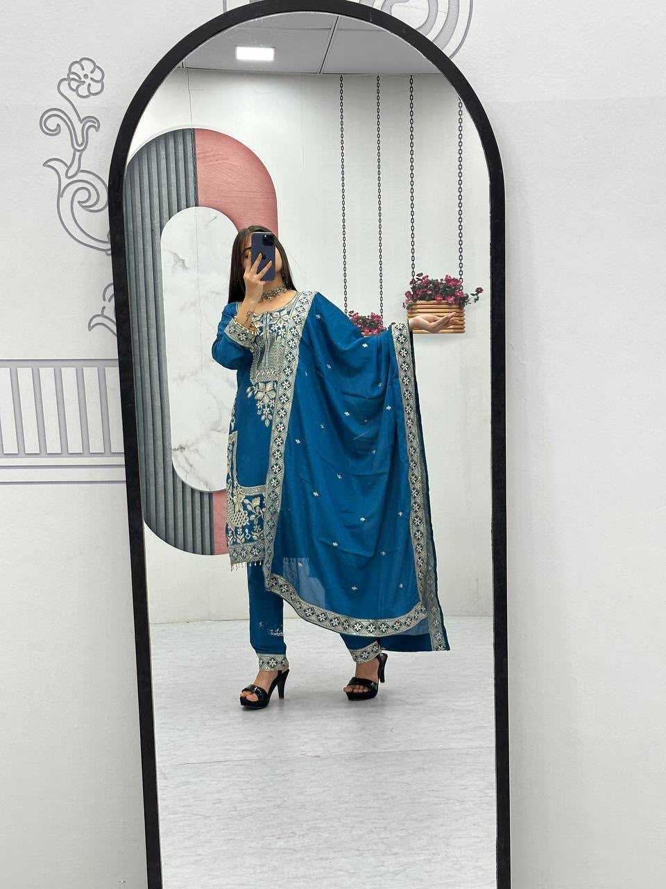 Embroidery Suit