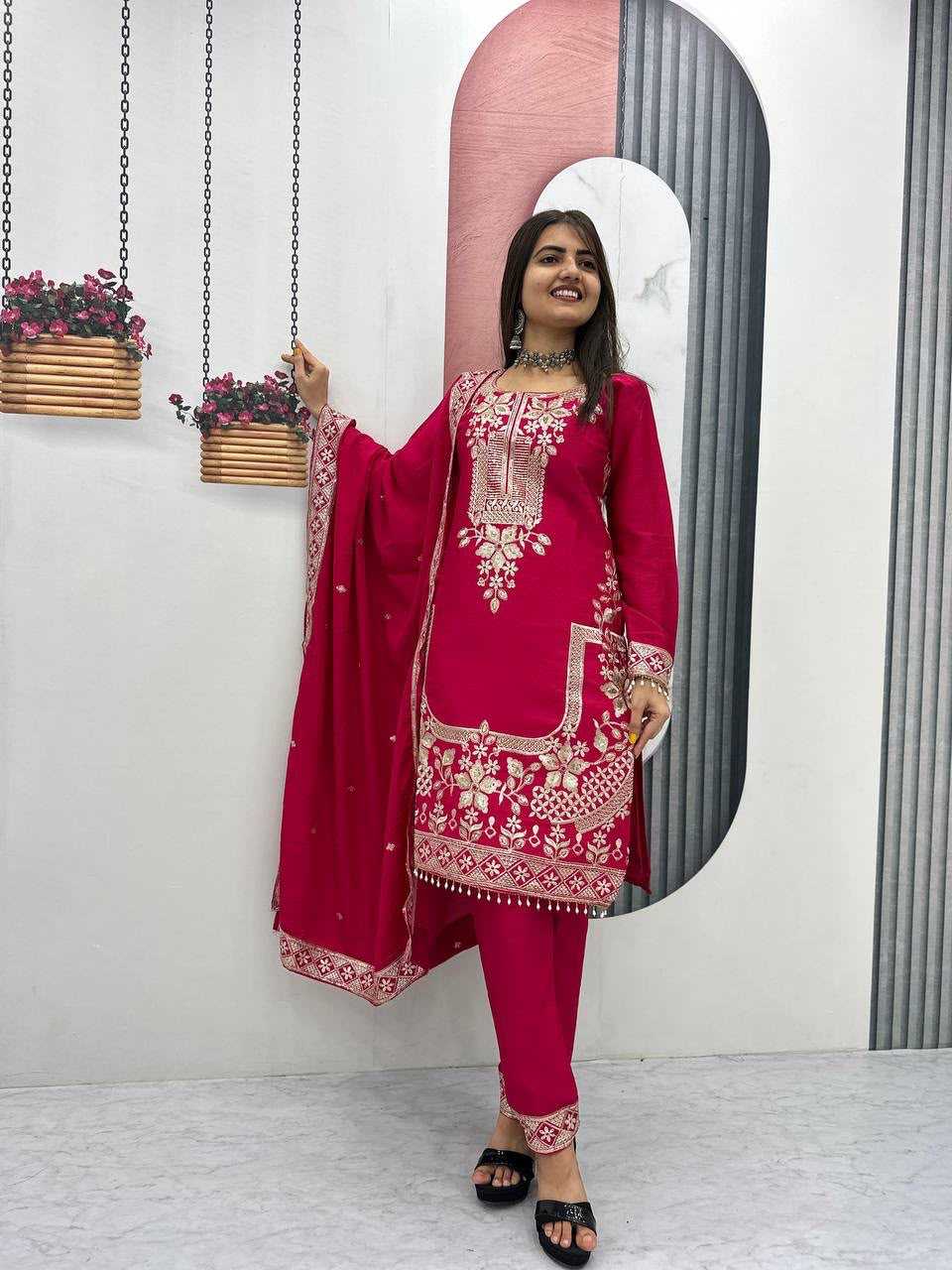 Embroidery Suit