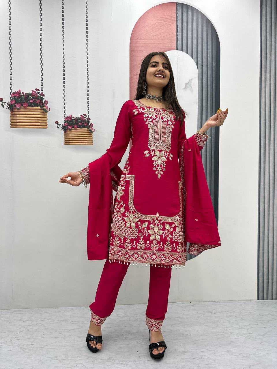 Embroidery Suit