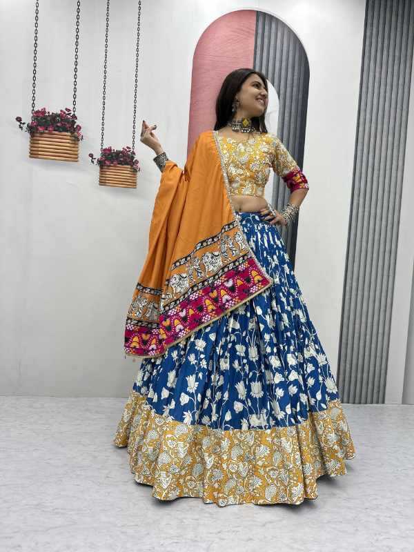 Cotton Kalamkari Lehenga