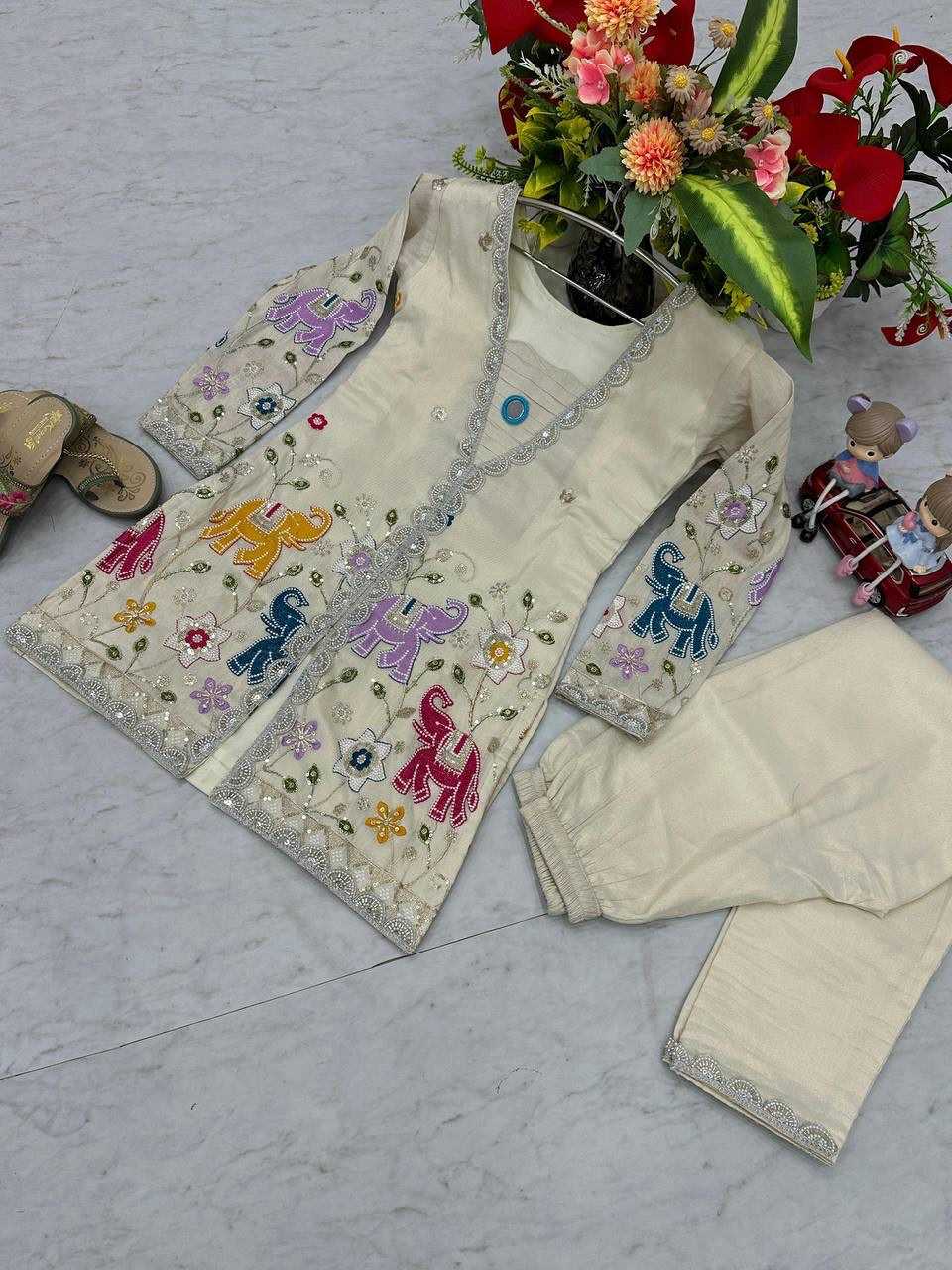 Shimmer Silk Designer Kurti