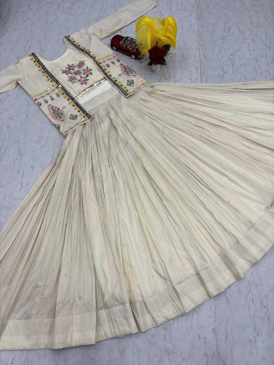 Tissue Designer Lehenga