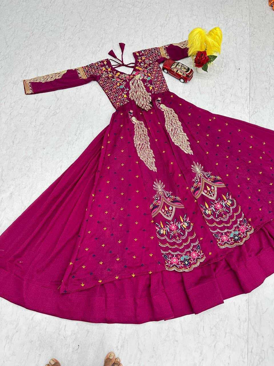 Soft Vichitra Designer Lehenga