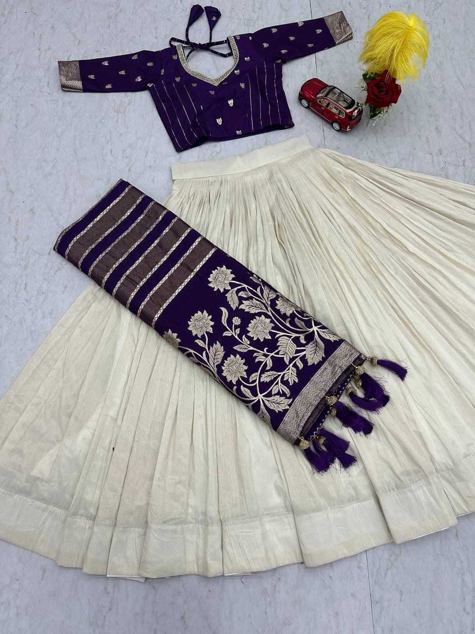 Jacquard Designer Lehenga