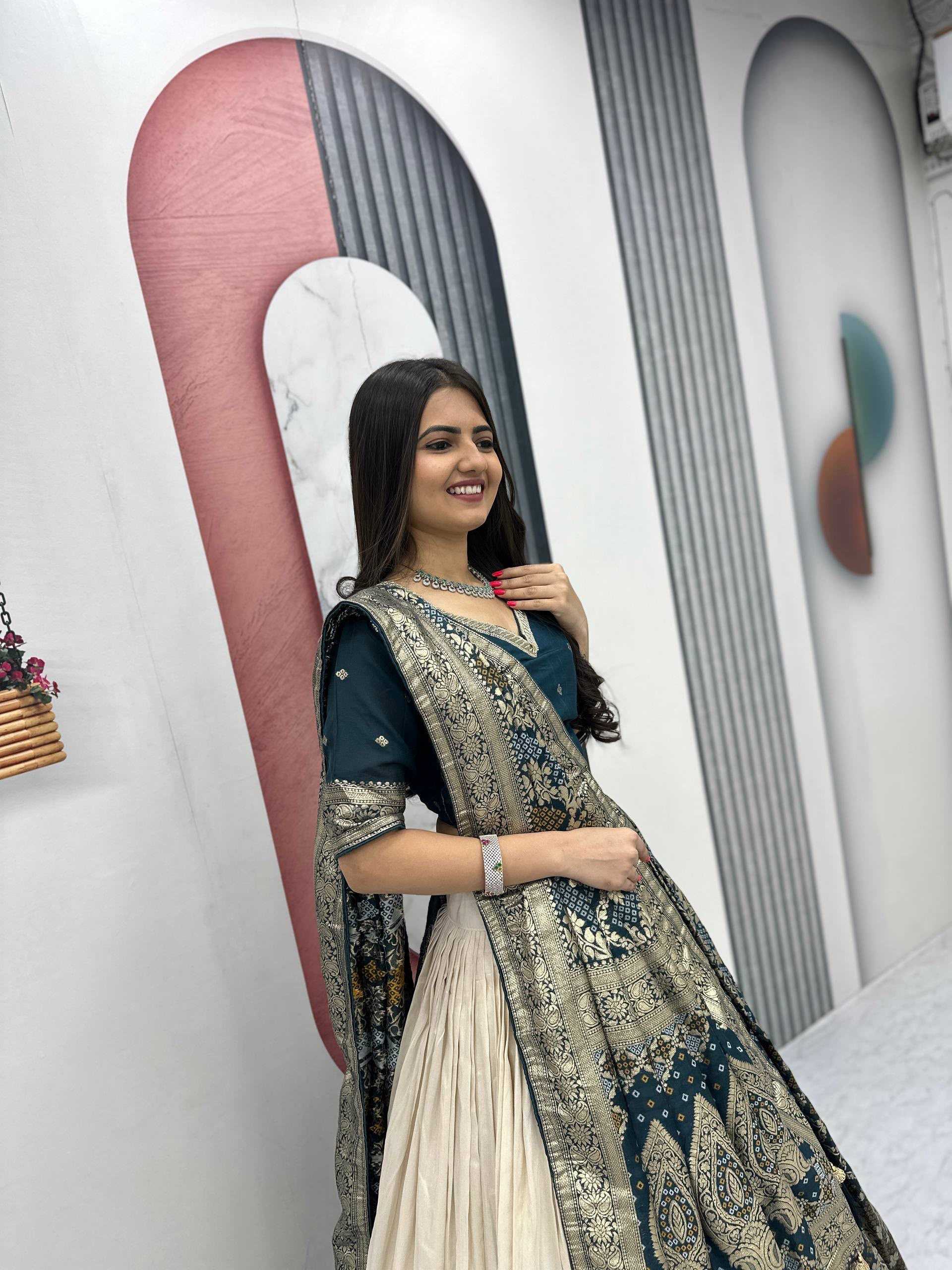 Silk Designer Lehenga