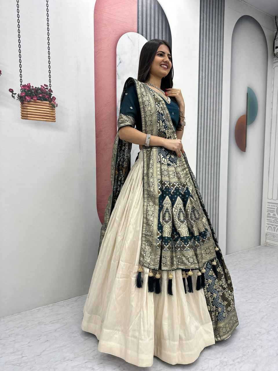 Silk Designer Lehenga
