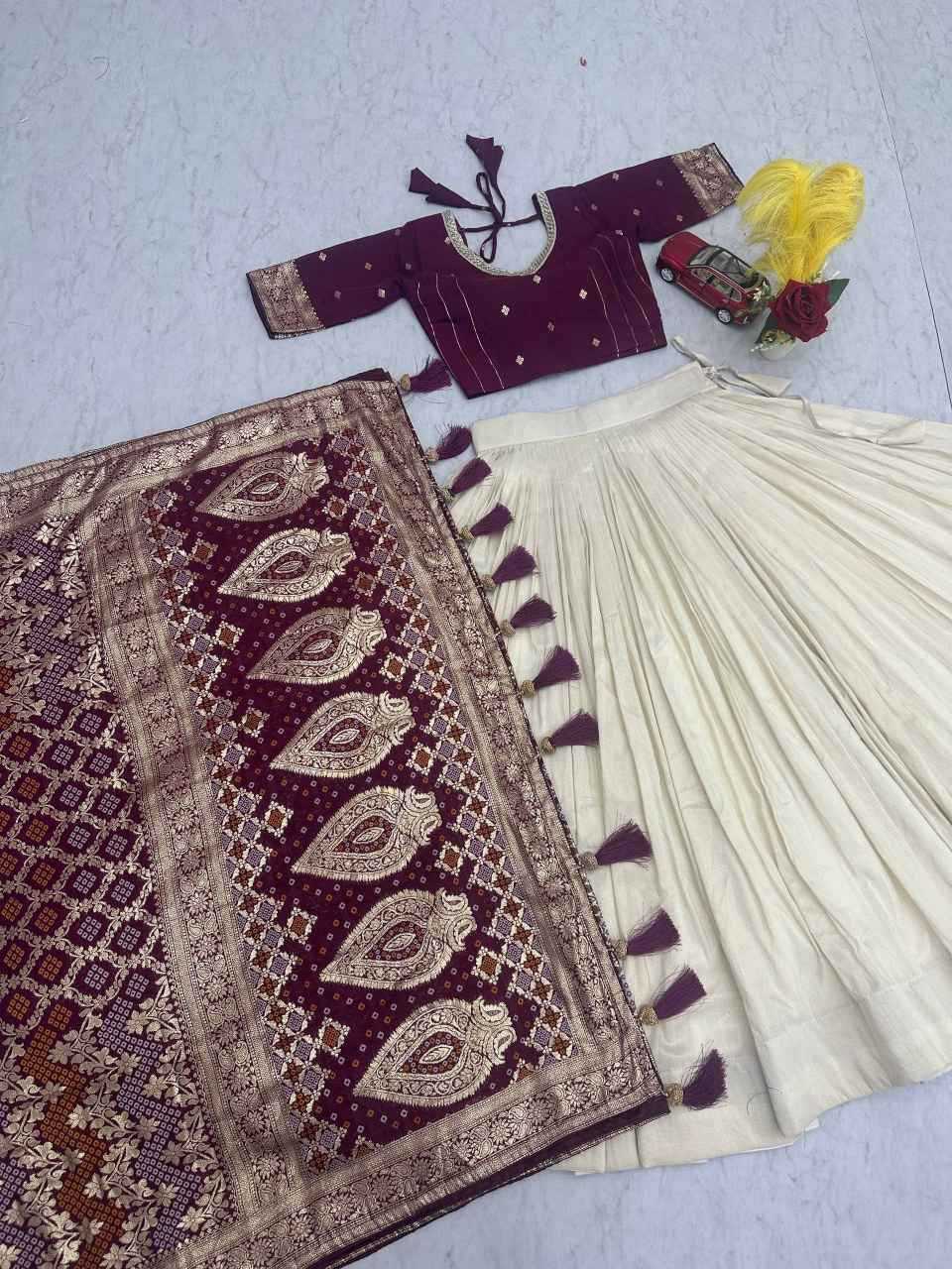 Silk Designer Lehenga