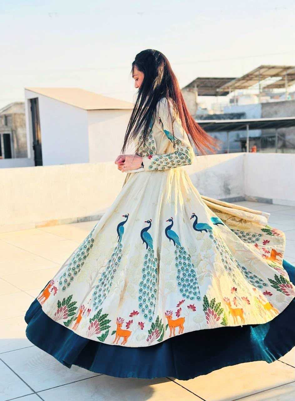 Shimmer Silk Lehenga