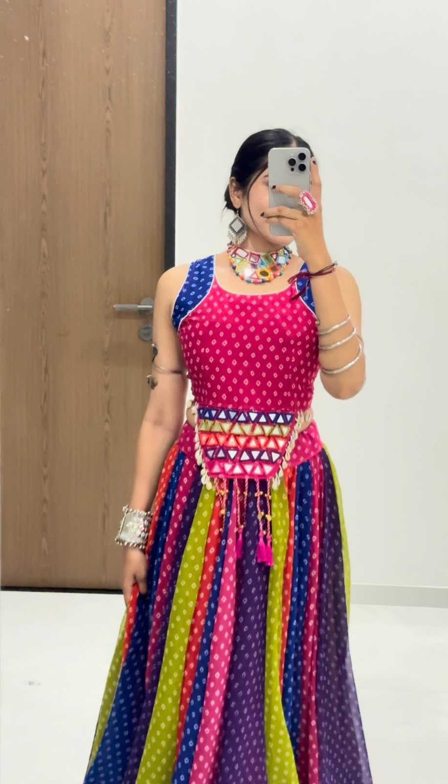 Georgette Traditional Lehenga