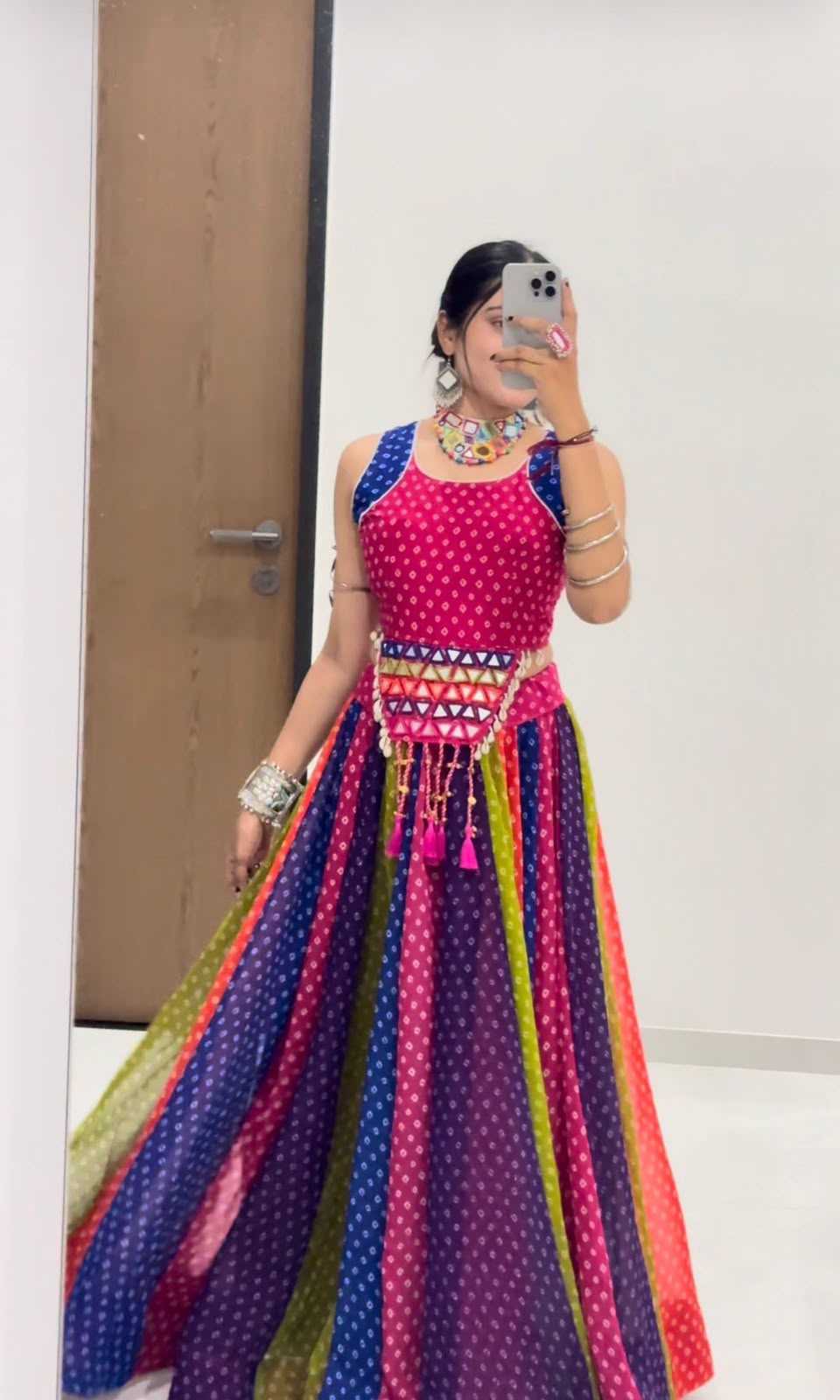Georgette Traditional Lehenga
