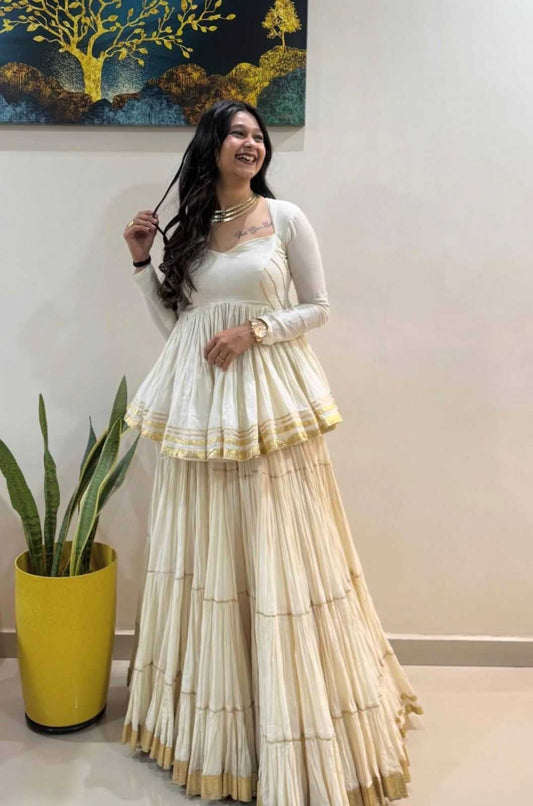 Pure Cotton Designer Lehenga 586