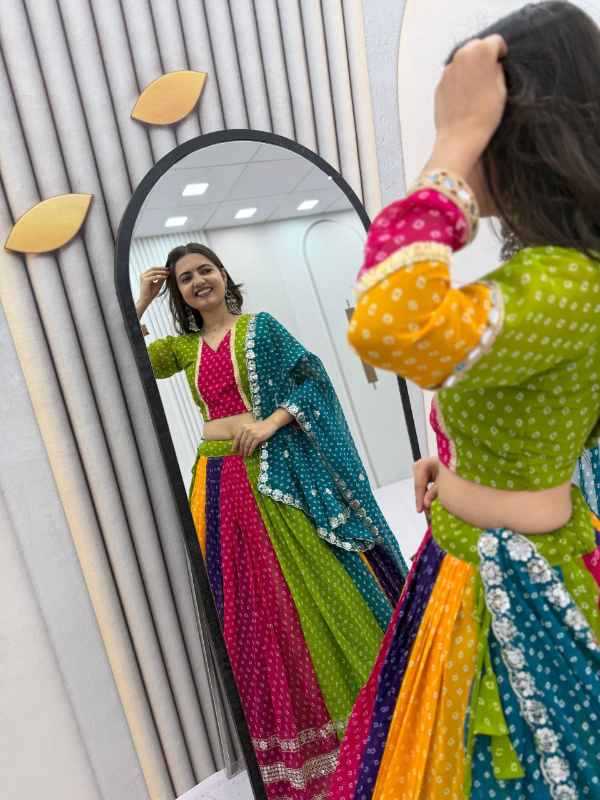 Georgette Designer Lehenga