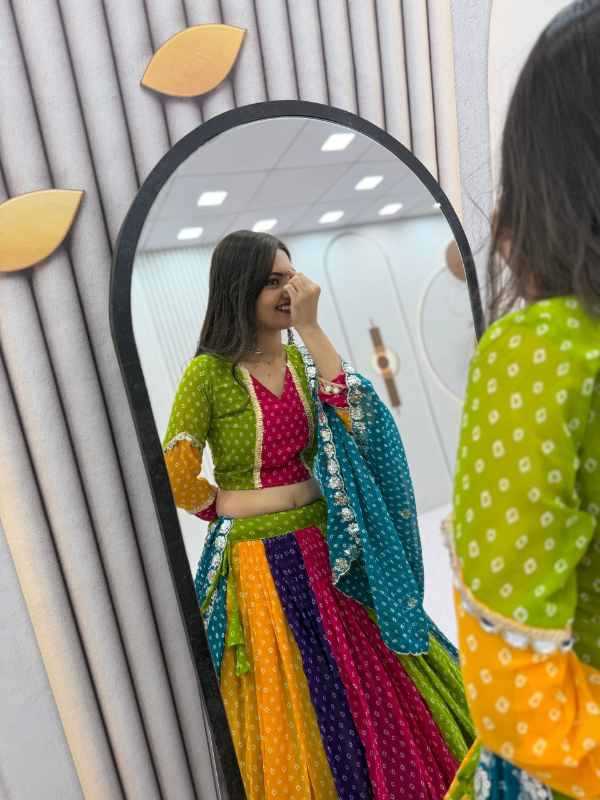 Georgette Designer Lehenga