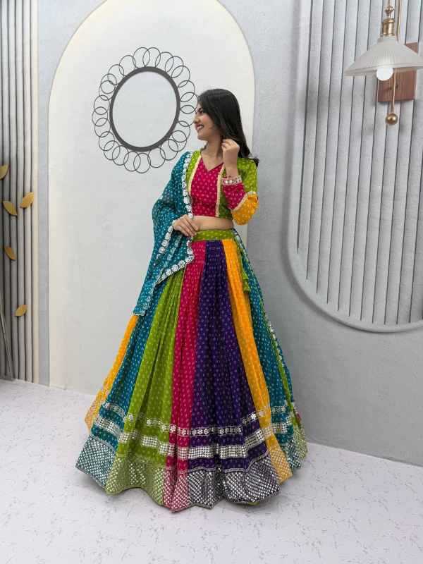 Georgette Designer Lehenga