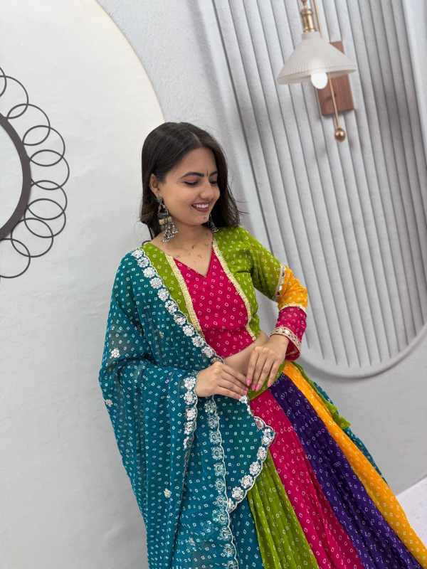 Georgette Traditional Lehenga JT-141554