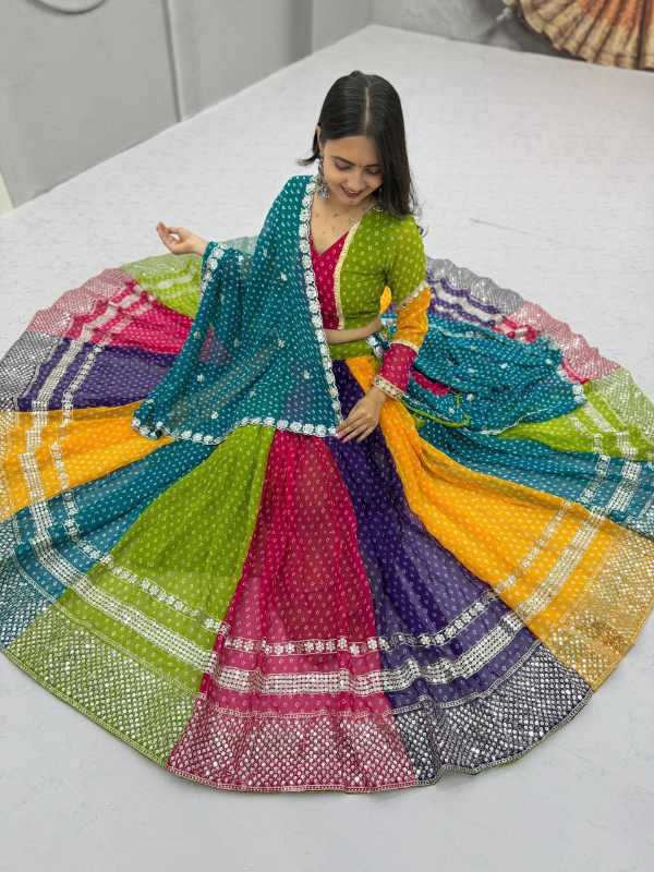 Georgette Traditional Lehenga JT-141554
