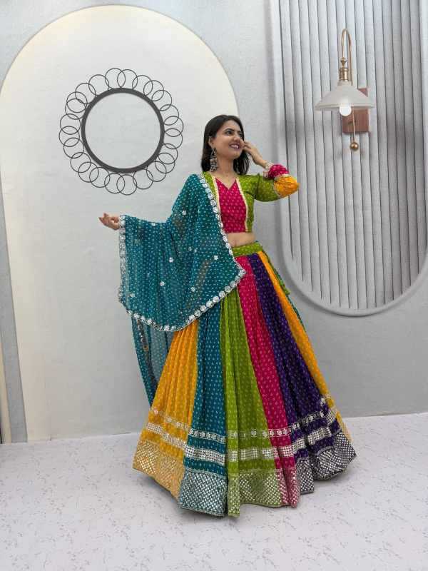 Georgette Traditional Lehenga JT-141554