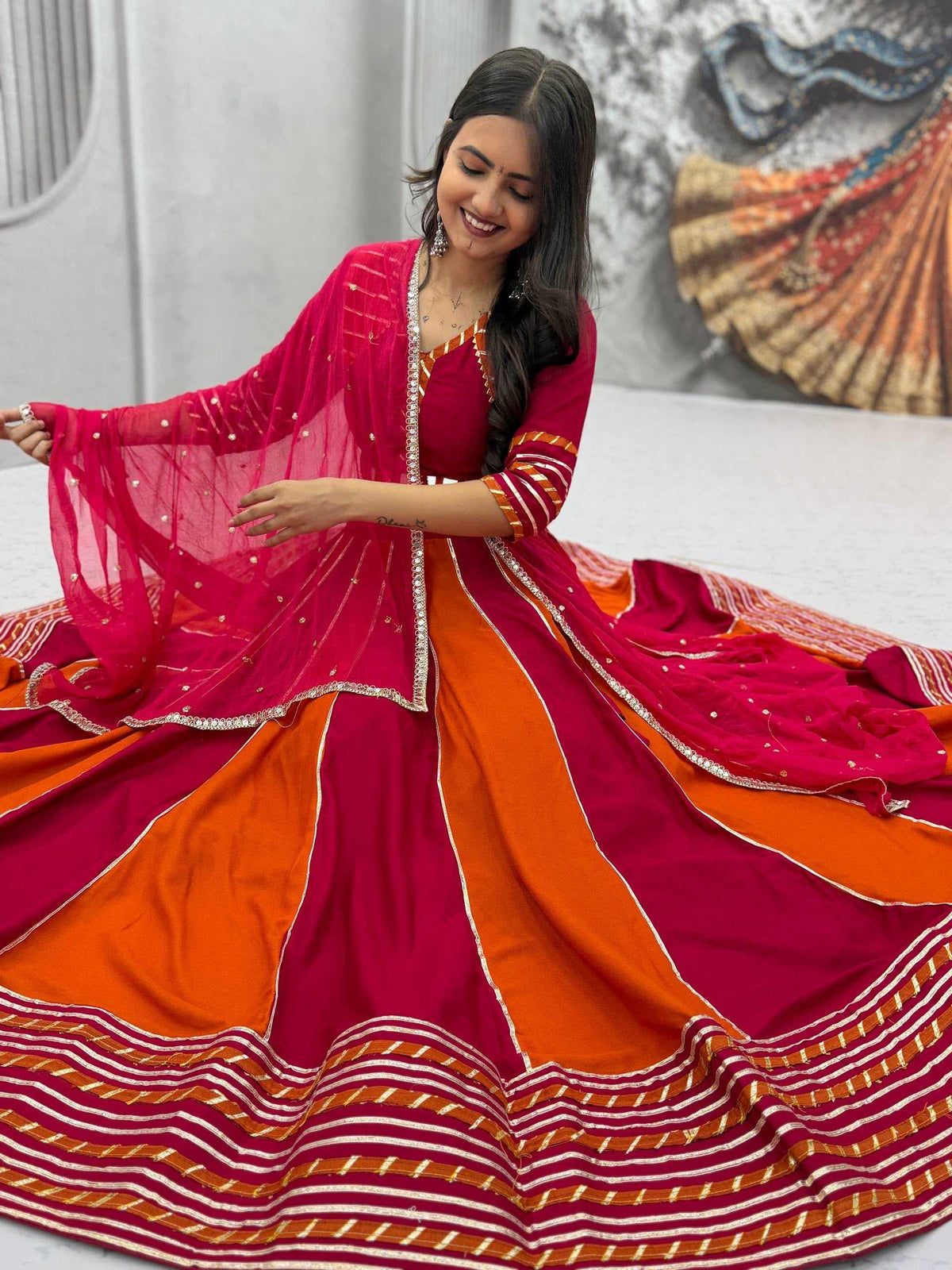 Pure Cotton Fancy Lehenga