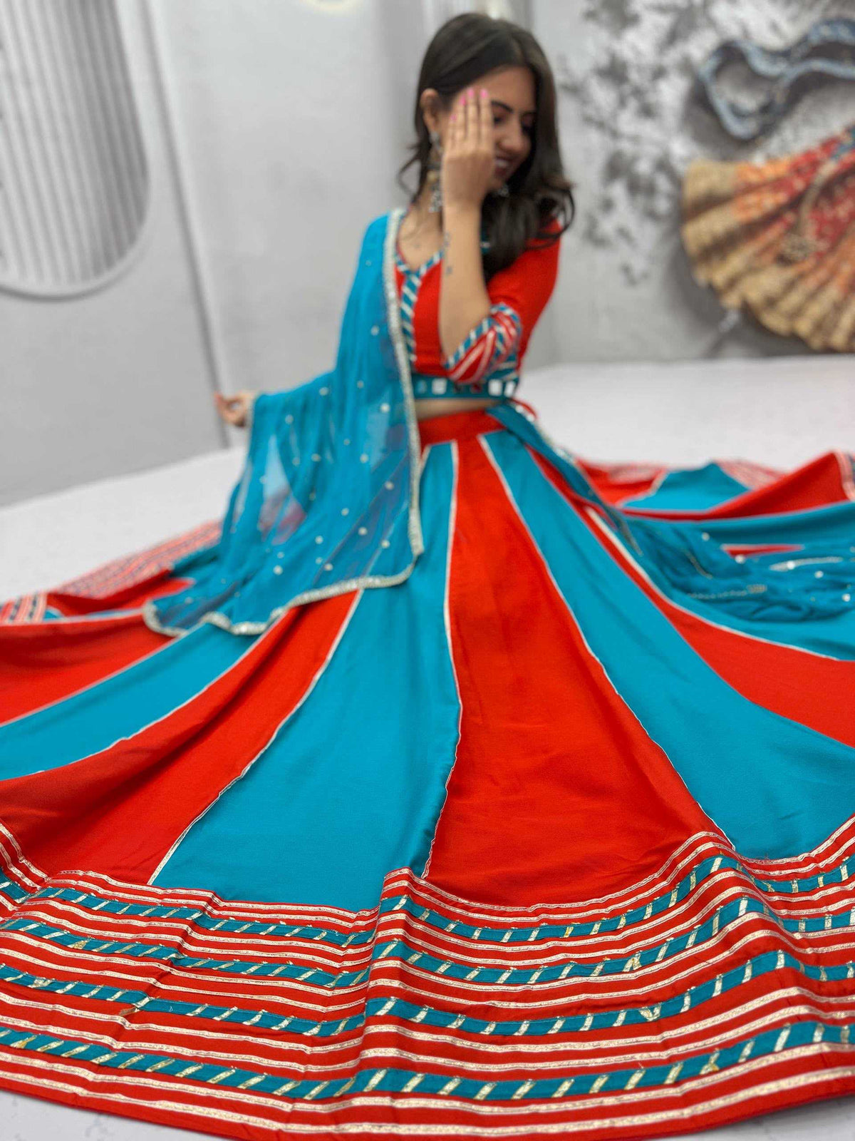 Pure Cotton Fancy Lehenga