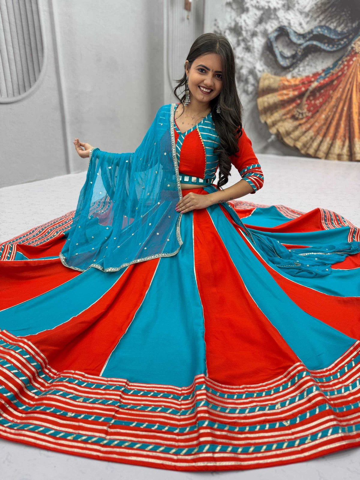 Pure Cotton Fancy Lehenga