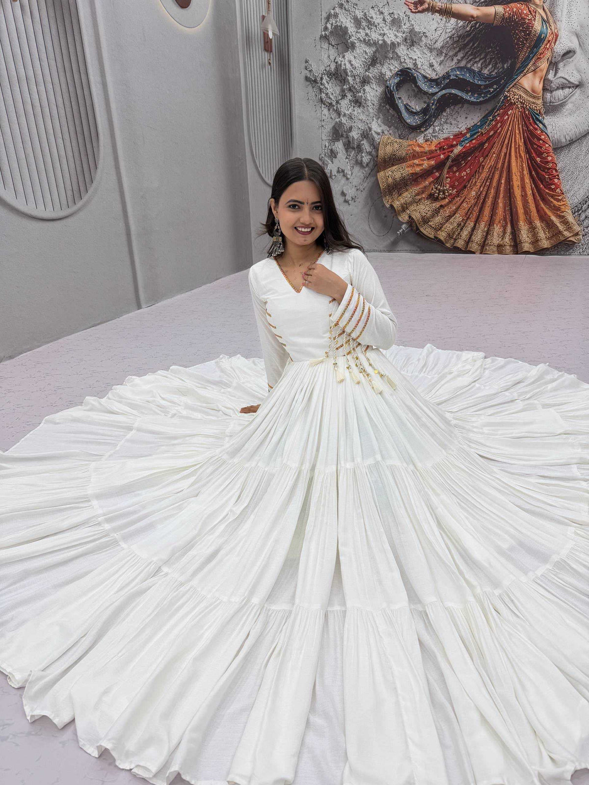Pure Cotton Fancy Gown